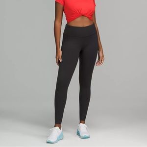 lululemon Fast and Free Reflective High-Rise 7/8 Tight in Black